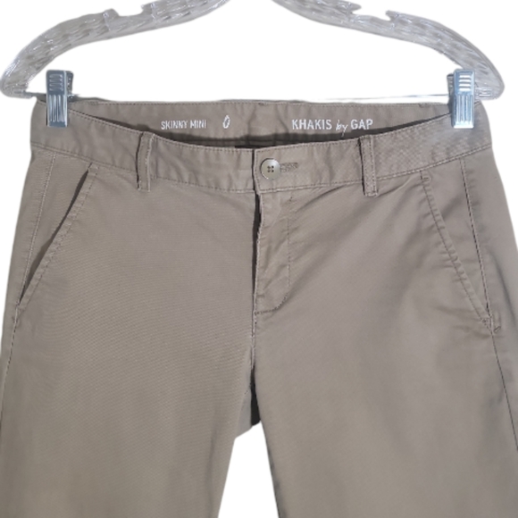 Khakis by Gap skinny size 0 low waisted khaki pants - Picture 3 of 11